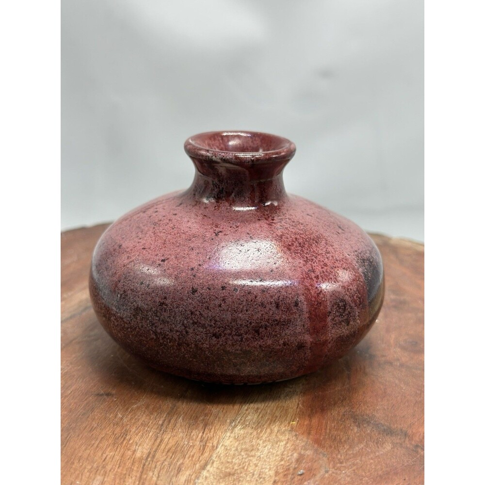 Art Pottery Weed Pot Pottery Vase Stoneware Artisan Signed